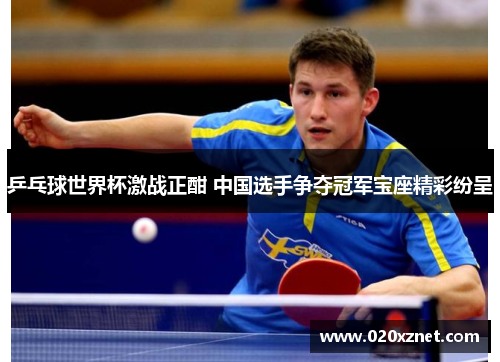 乒乓球世界杯激战正酣 中国选手争夺冠军宝座精彩纷呈